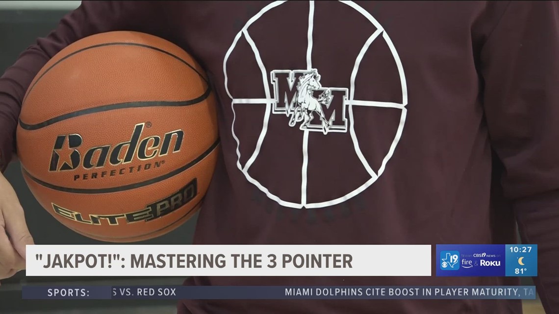 JUST LIKE STEPH: Martin's Mill sophomore Jak Kinder leads the nation in art of the three pointer
