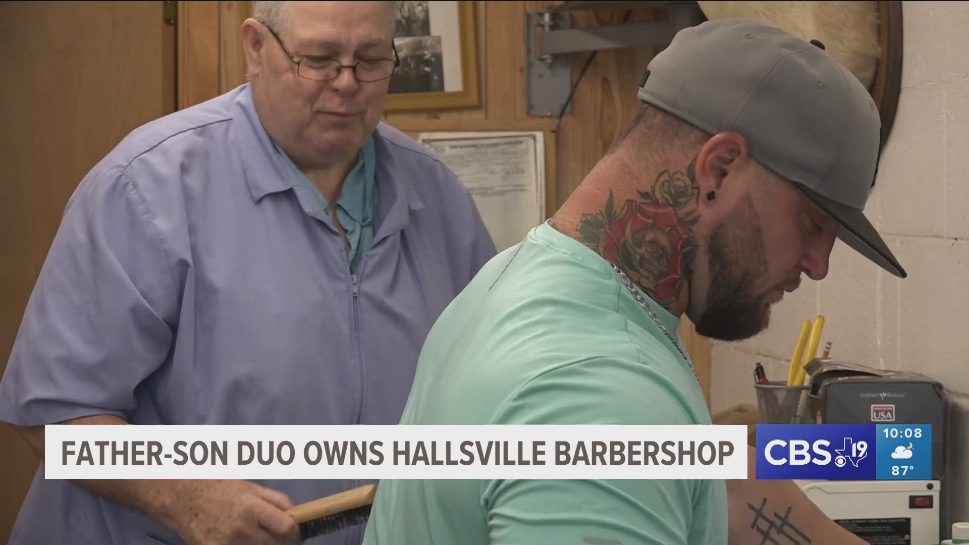 Father-son duo owns East Texas barbershop