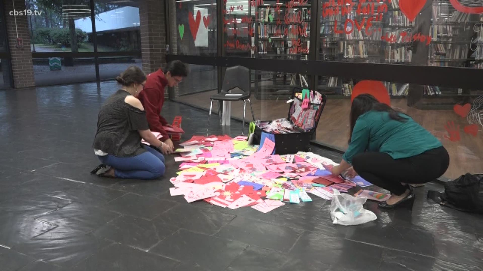A Longview High School Student and his family  started the Cupid Project in 2018 for Valentines Day. Its goal is to spread love one greeting card at a time. Cards are delivered to nursing homes, homeless shelters, and hospitals.