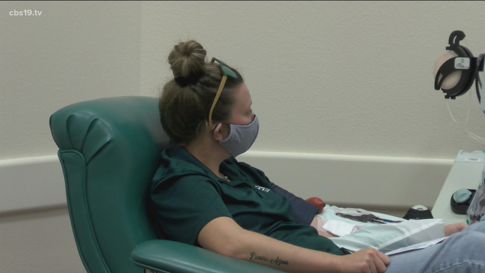 Critical need for blood donations in East Texas