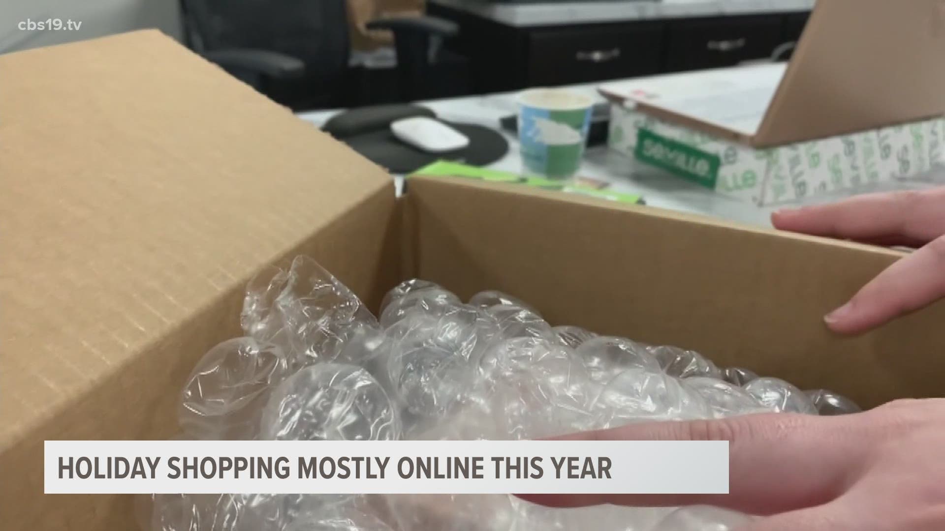 Online sales are set to skyrocket this holiday season which puts local shipping services under serious pressure.