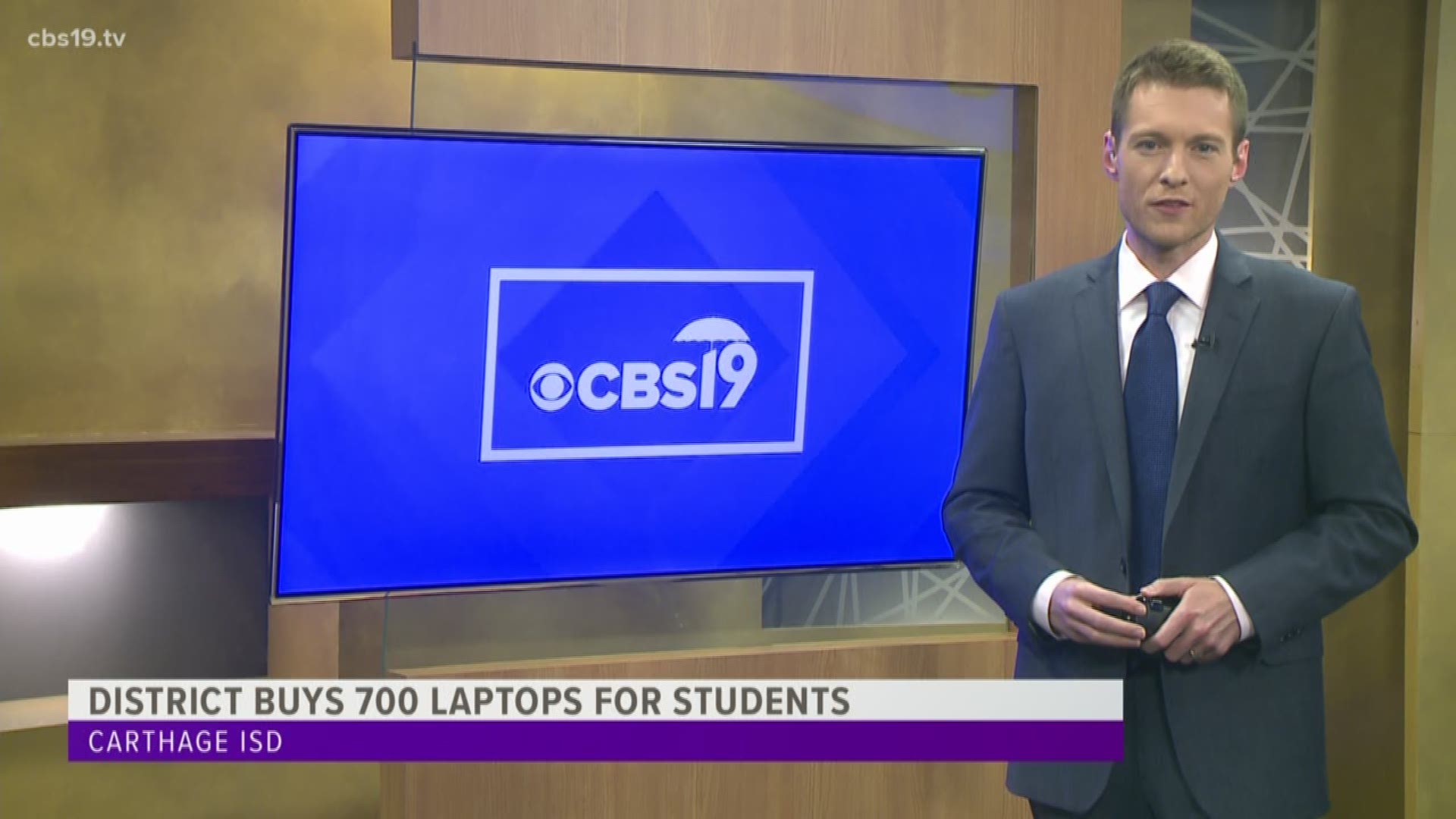 The district hopes each student will have their own laptop.