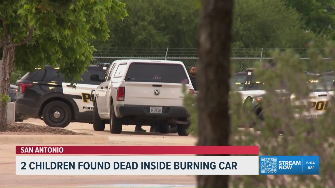 Woman charged after two children found dead in burning car | cbs19.tv