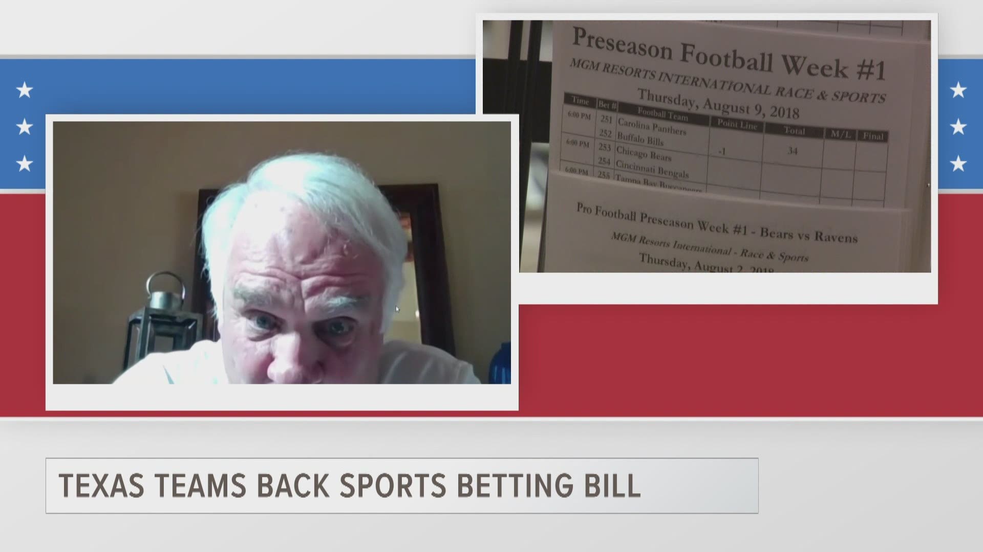 Part two of an interview with Jim Lites, Chairman of the Dallas Stars, about why the pro sports teams in Texas back a bill that would legalize sports betting