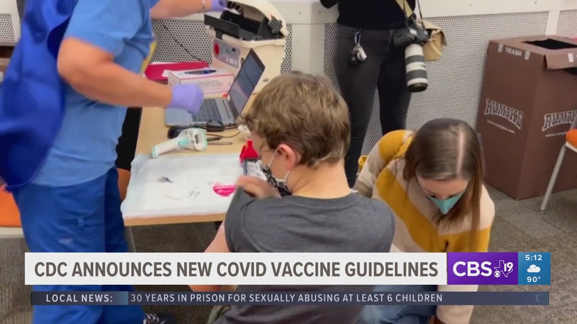 CDC announces new COVID vaccine guidelines | cbs19.tv
