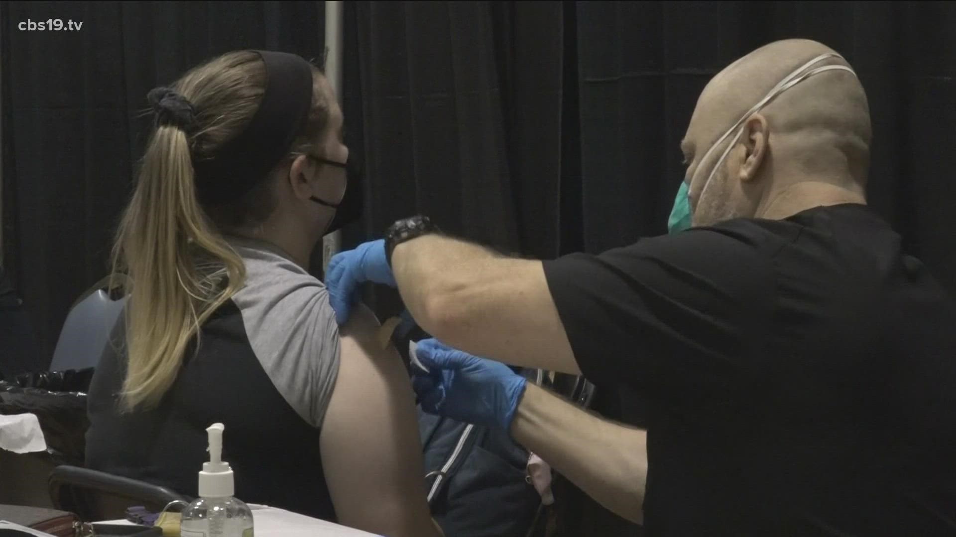 Jarvis Christian College hosted its third vaccine clinic in hopes of raising its 33 percent rate of students who are vaccinated.
