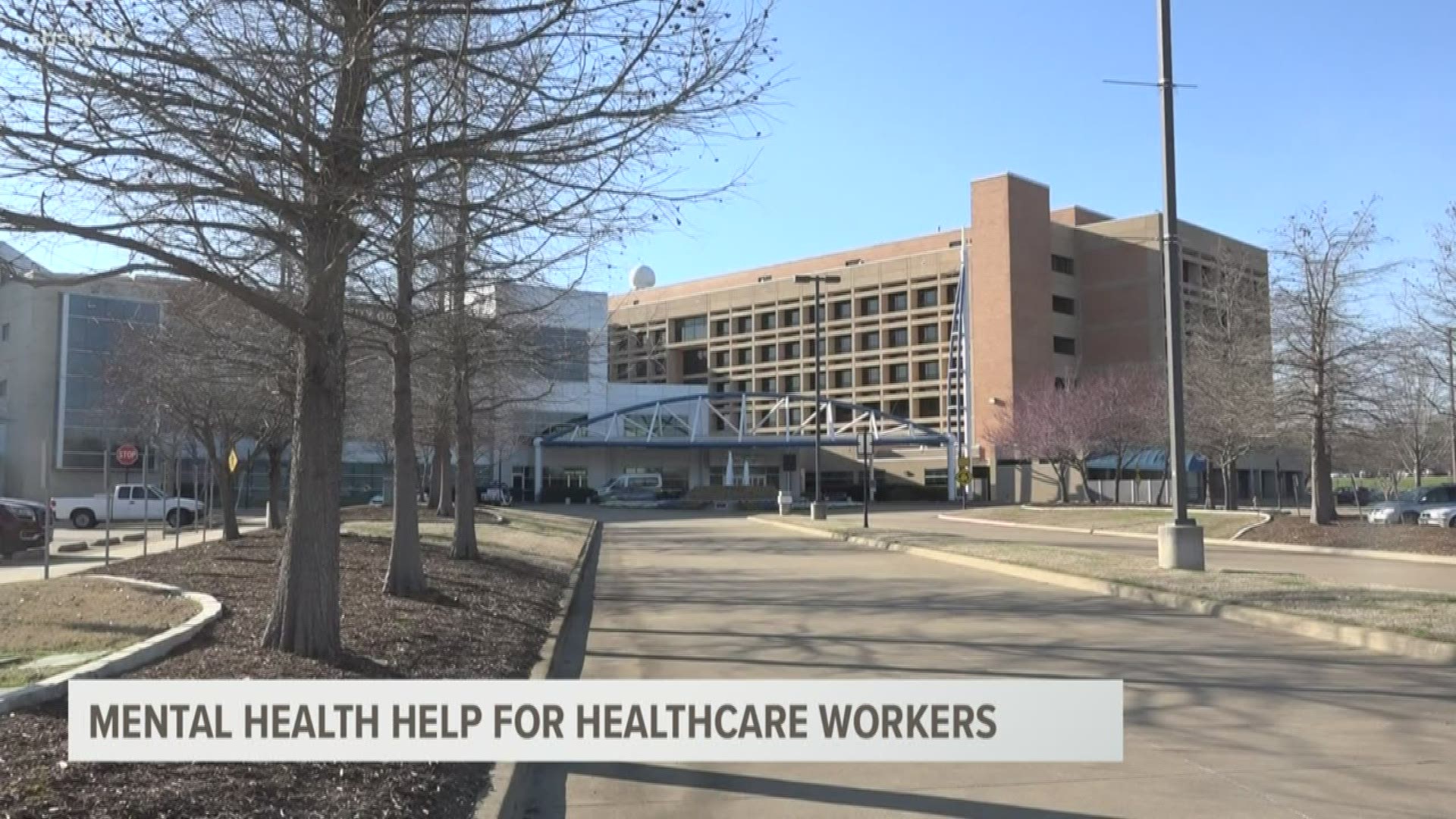 The UT Health Science Center has hotlines for medical workers and assigns psychiatrists to doctors and patients in COVID-19 cases.