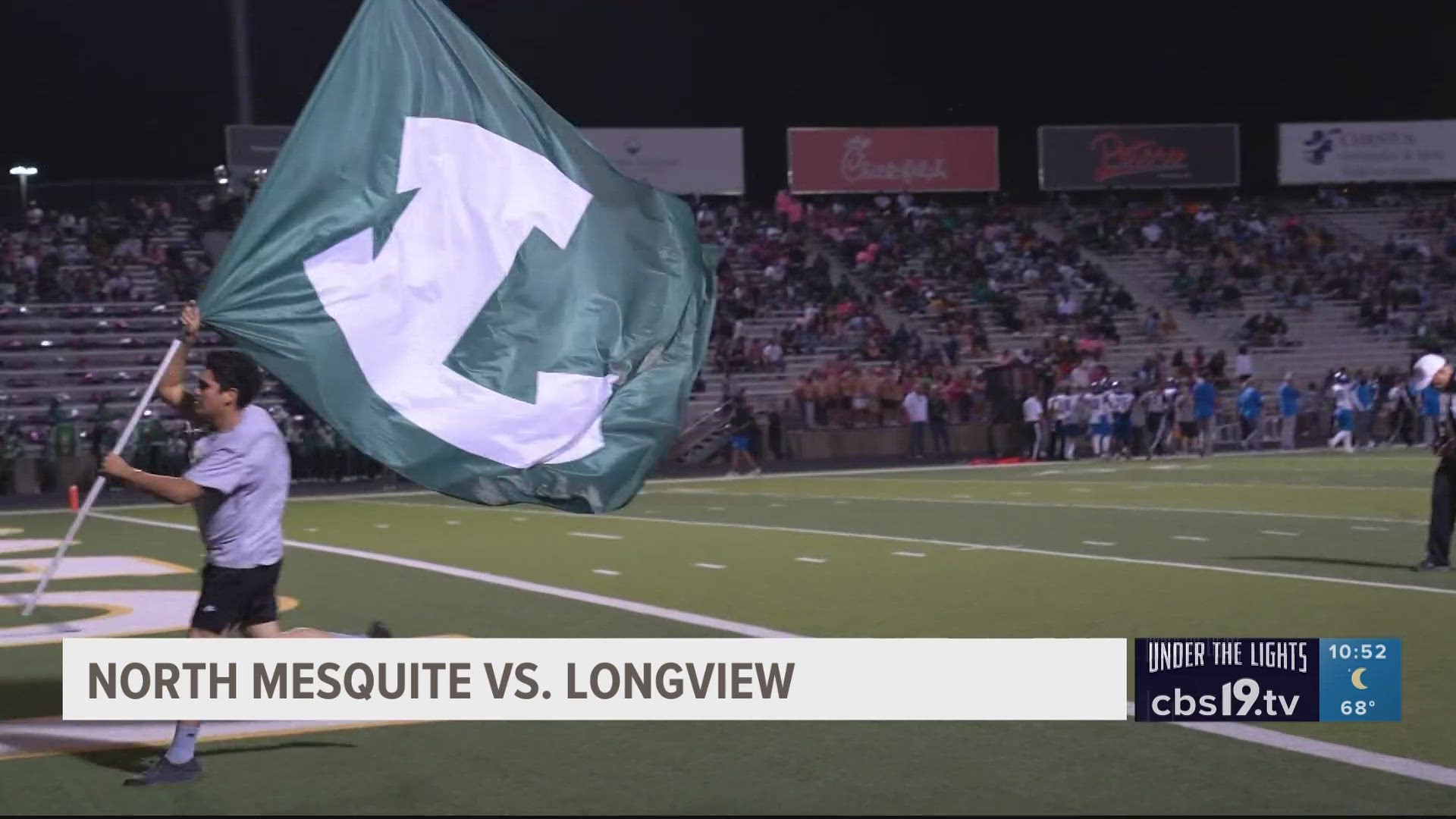 UNDER THE LIGHTS: Longview demolishes North Mesquite 63-0