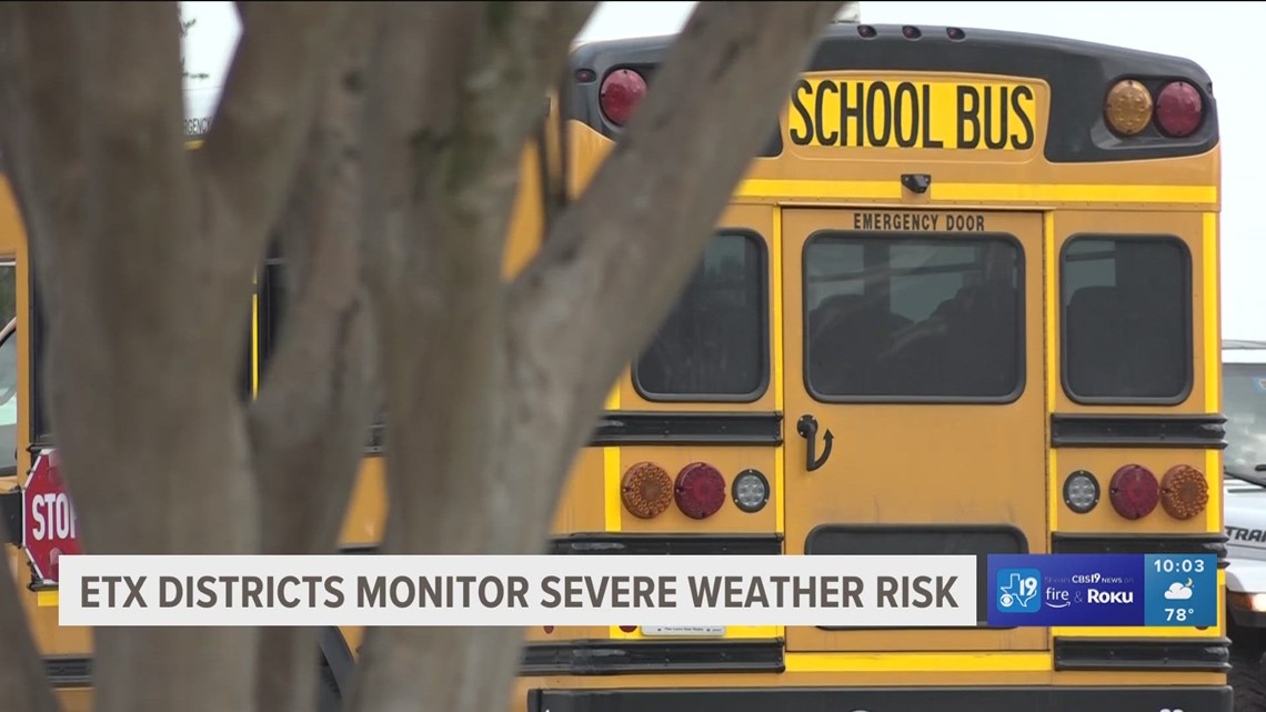 ETX school districts monitoring road conditions ahead of storms - Vimarsana News