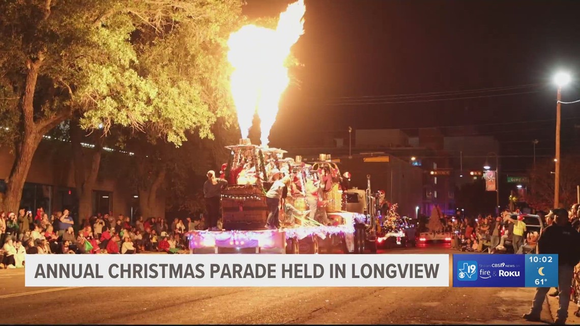 Community members celebrate annual Christmas parade in downtown