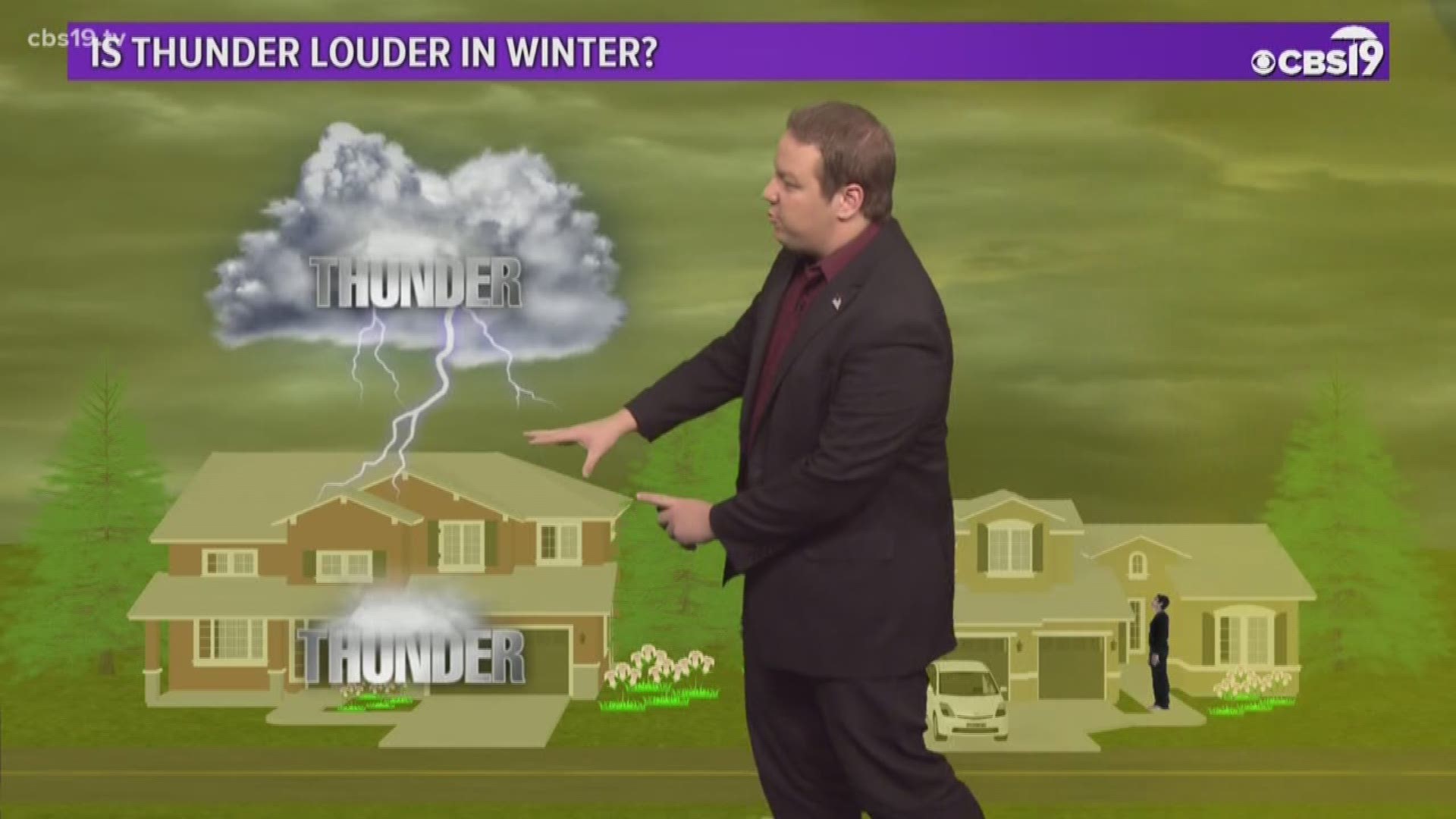 There's a claim going around that thunder is actually louder during the winter when it is cold outside. Is this true? CBS 19 Meteorologist Michael Behrens explains the science!