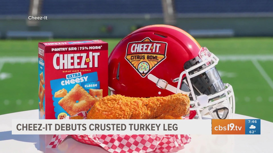 Cheez-It debuts crusted turkey leg