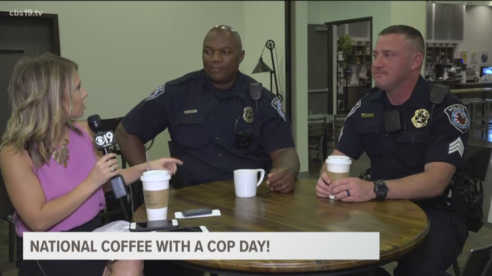 National Coffee with a Cop Day! cbs19.tv