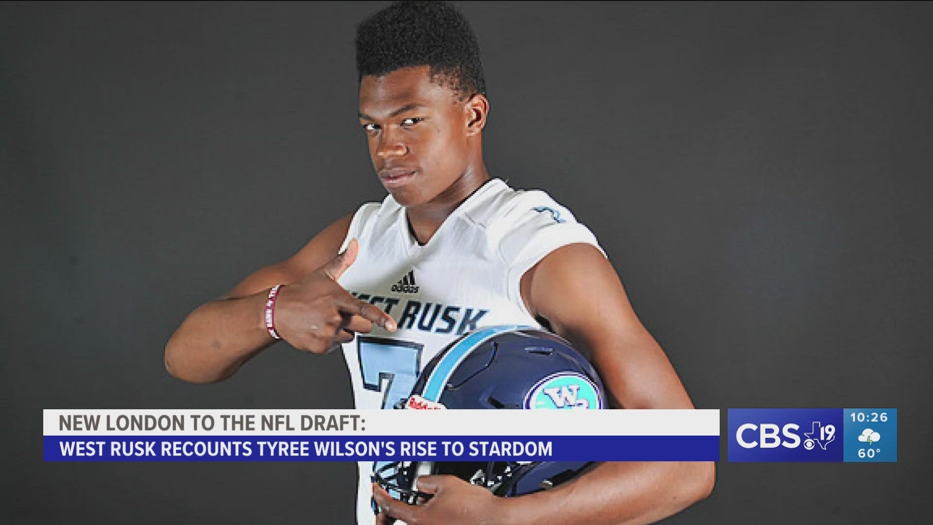 The former West Rusk star has made a name for himself, projected to become a top-ten pick in the 2023 NFL Draft.