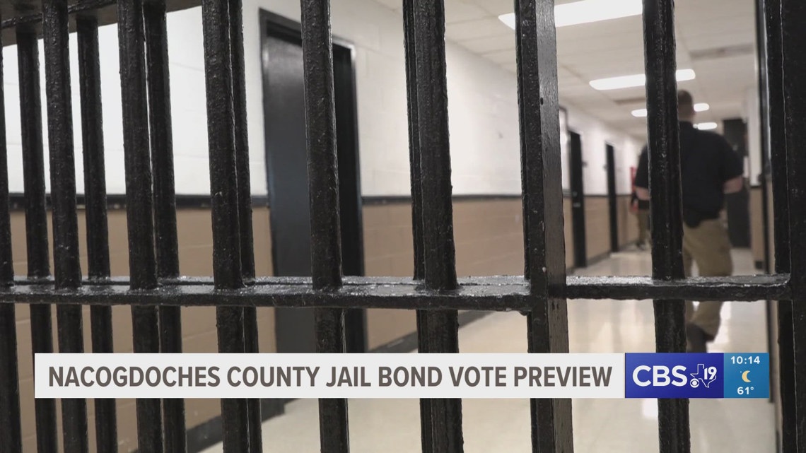 Nacogdoches County voters approve 75 million bond to build new jail