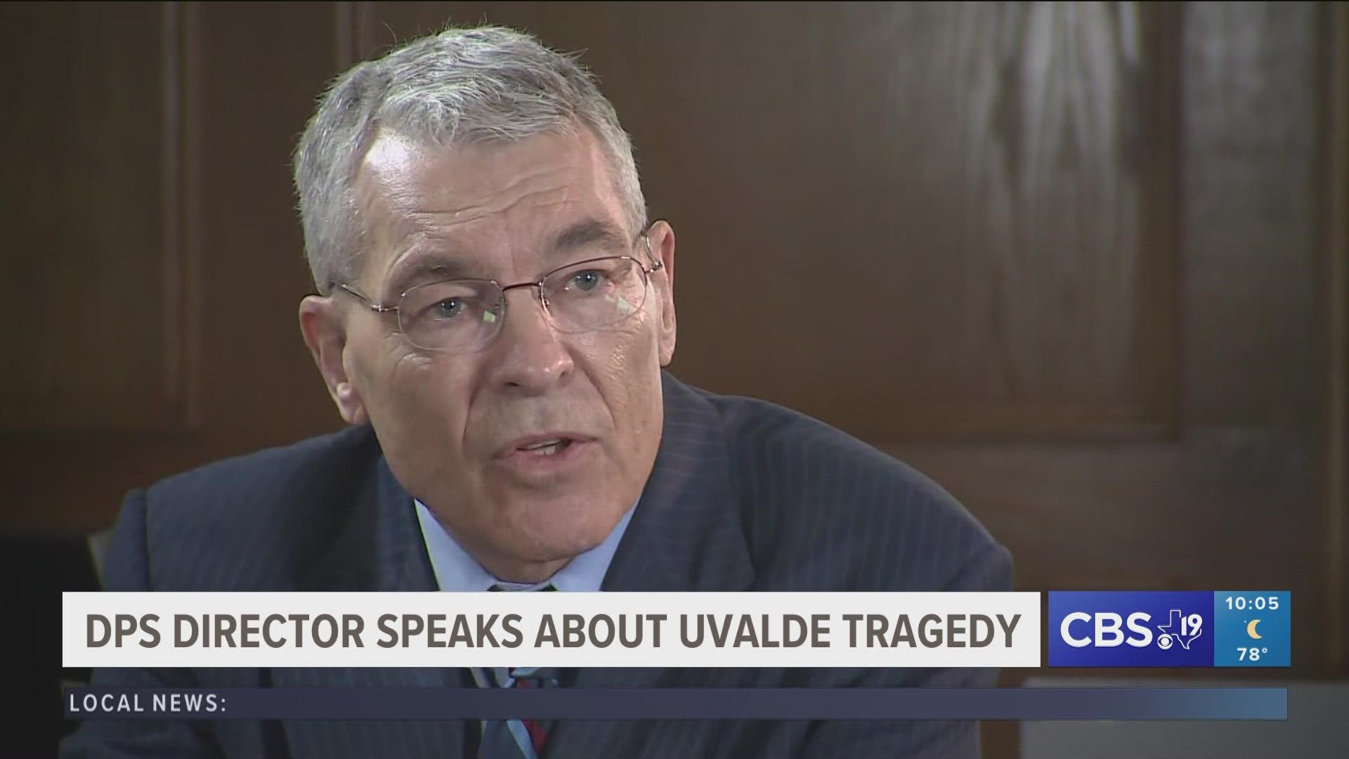 Texas DPS director speaks about Uvalde tragedy