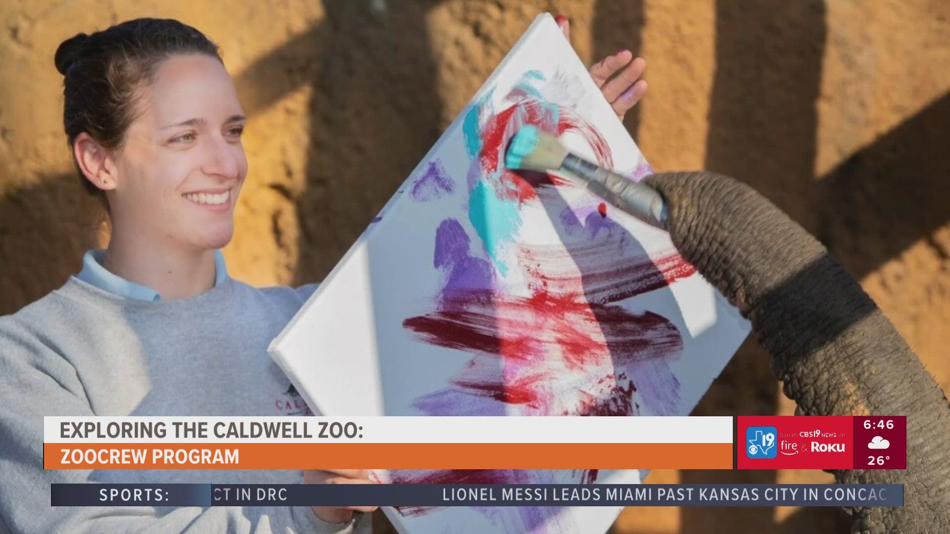 For more behind-the-scenes zoo content, watch CBS19 on Fridays during Morning Y'all for the weekly segment, Exploring the Caldwell Zoo.