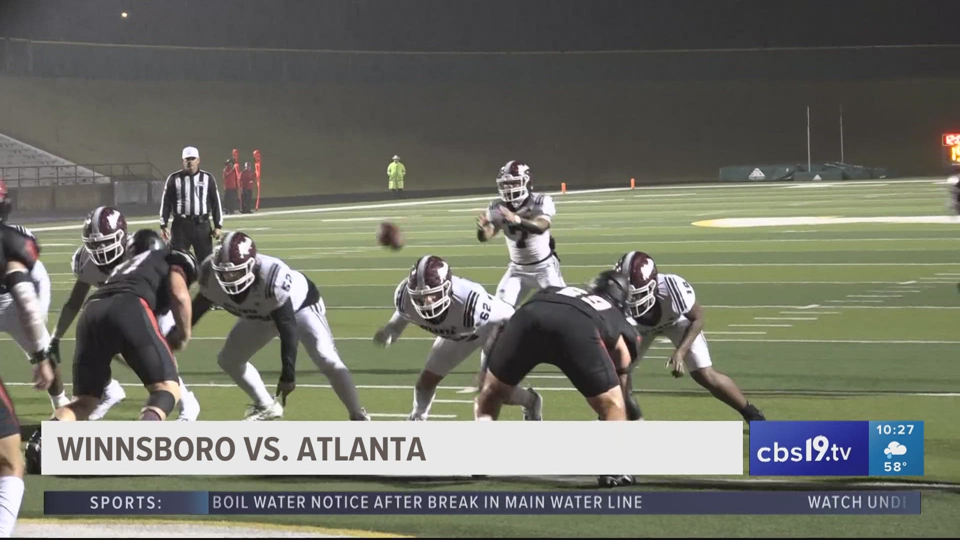 For more East Texas high school football action, visit https://www.cbs19.tv/under-the-lights.