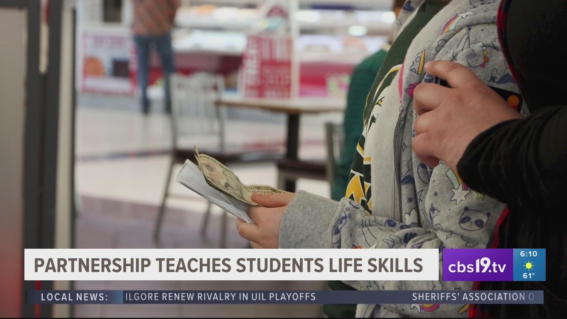 Region 7 Education Service Center and the East Texas Lighthouse for the Blind partnered together to give students a chance to showcase important life skills.