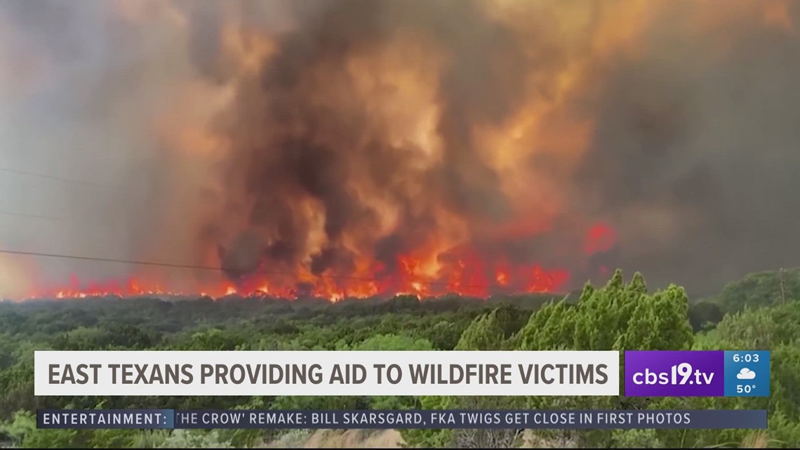 East Texans lend a helping hand with Panhandle wildfires - Vimarsana News