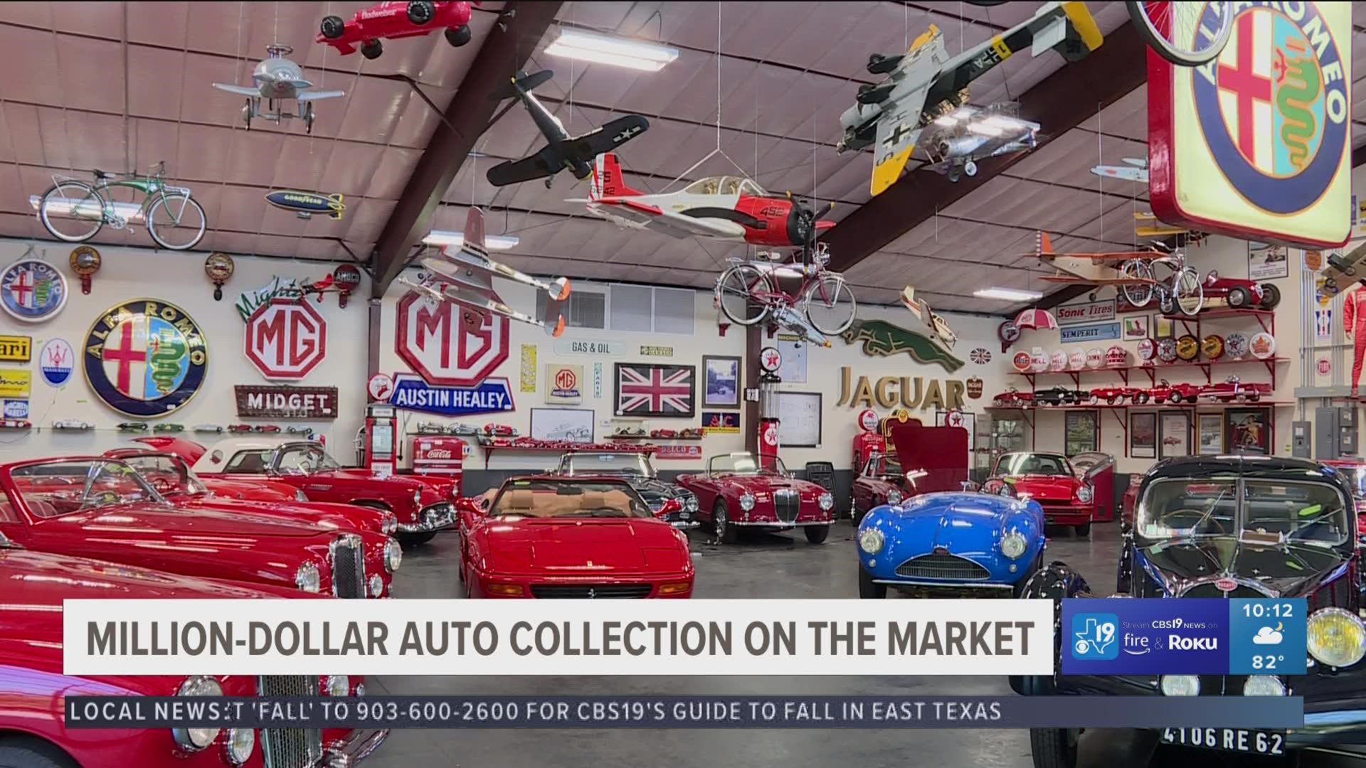 "Some people want to collect Rembrandts or Van Goghs," Gene Ponder said. "To me these classic cars are works of art."
