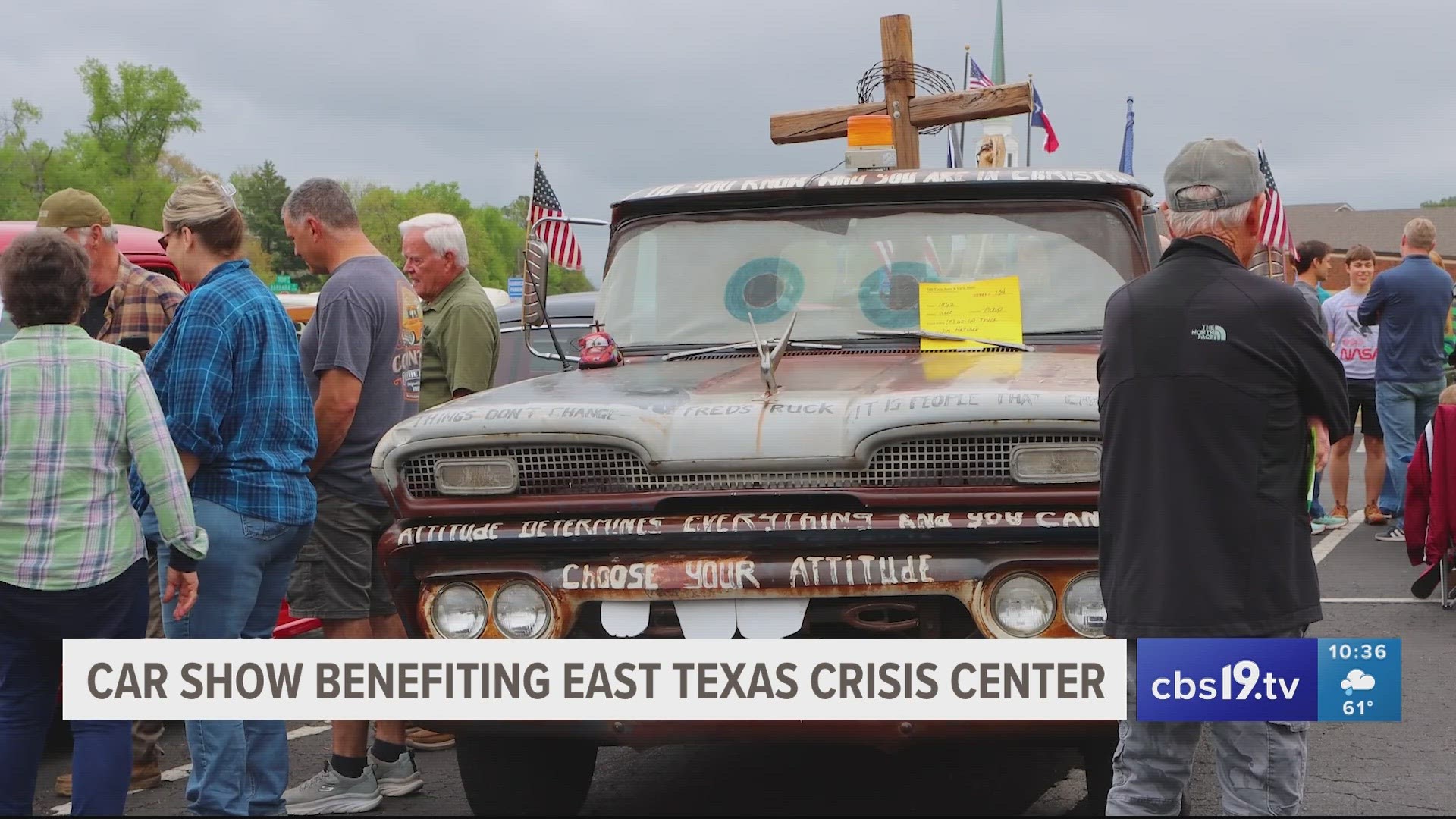 Car show benefiting East Texas Crisis Center