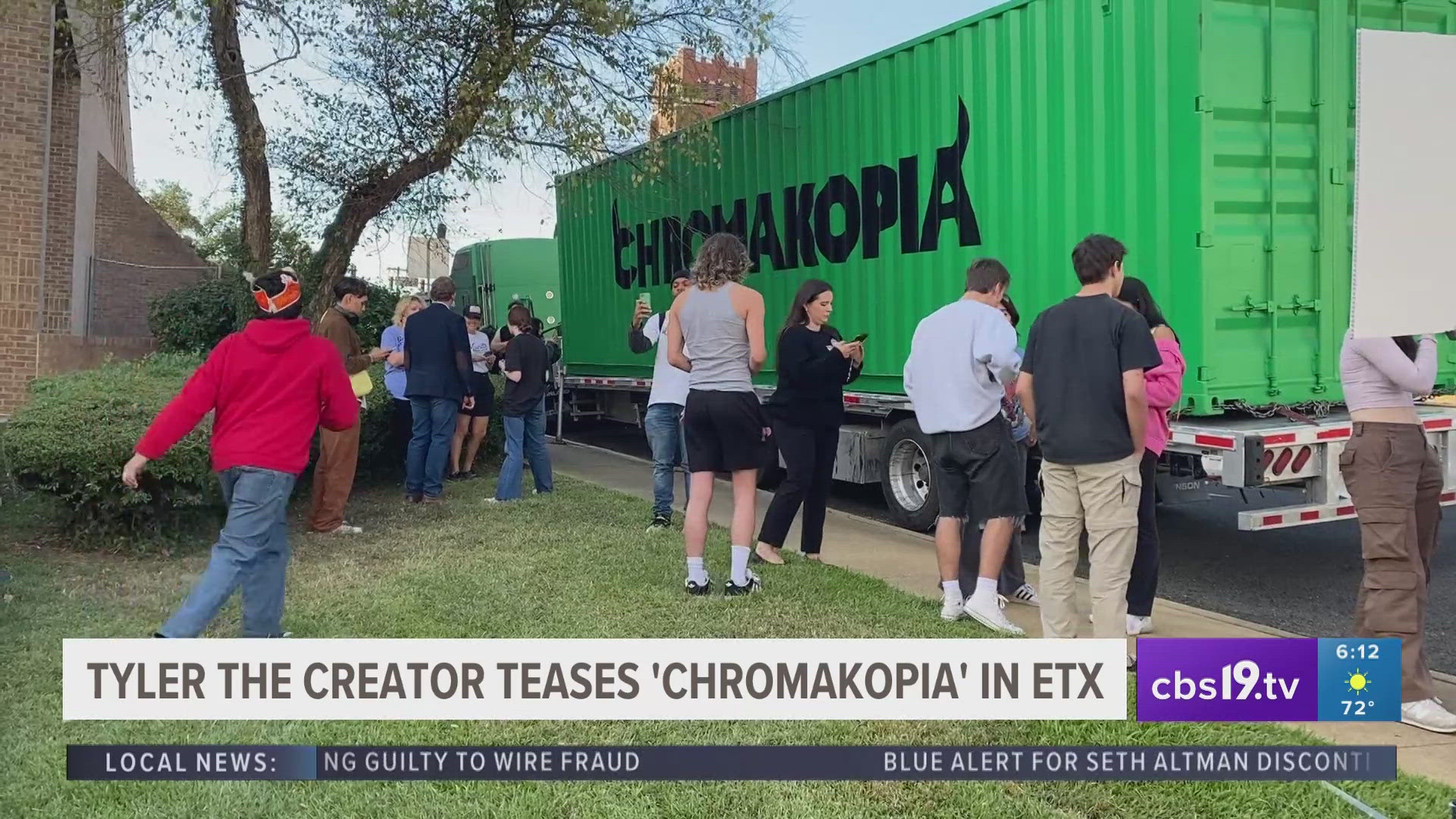 Tyler the Creator teases 'CHROMAKOPIA' in East Texas, truck makes stop near Tyler Public Library