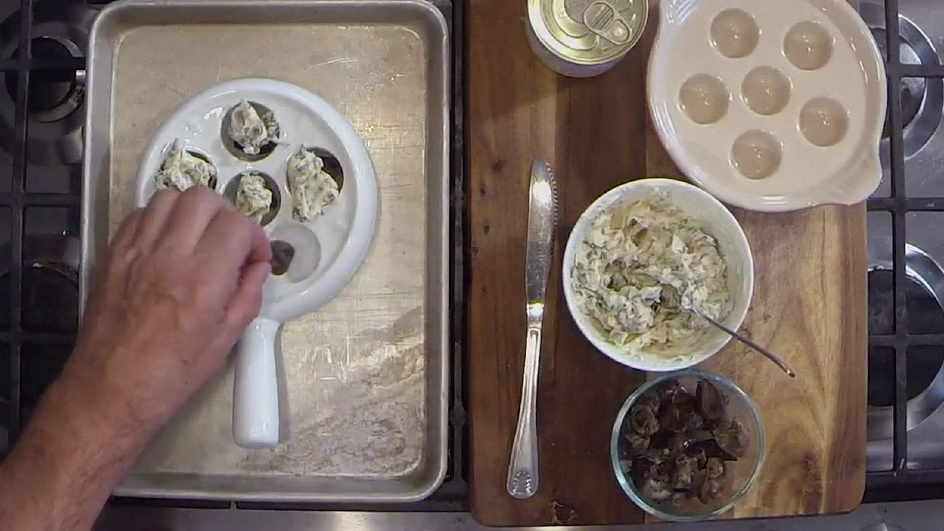 Christine Gardner and Chef Simon Webster show you how to cook escargot (a.k.a. snails!)