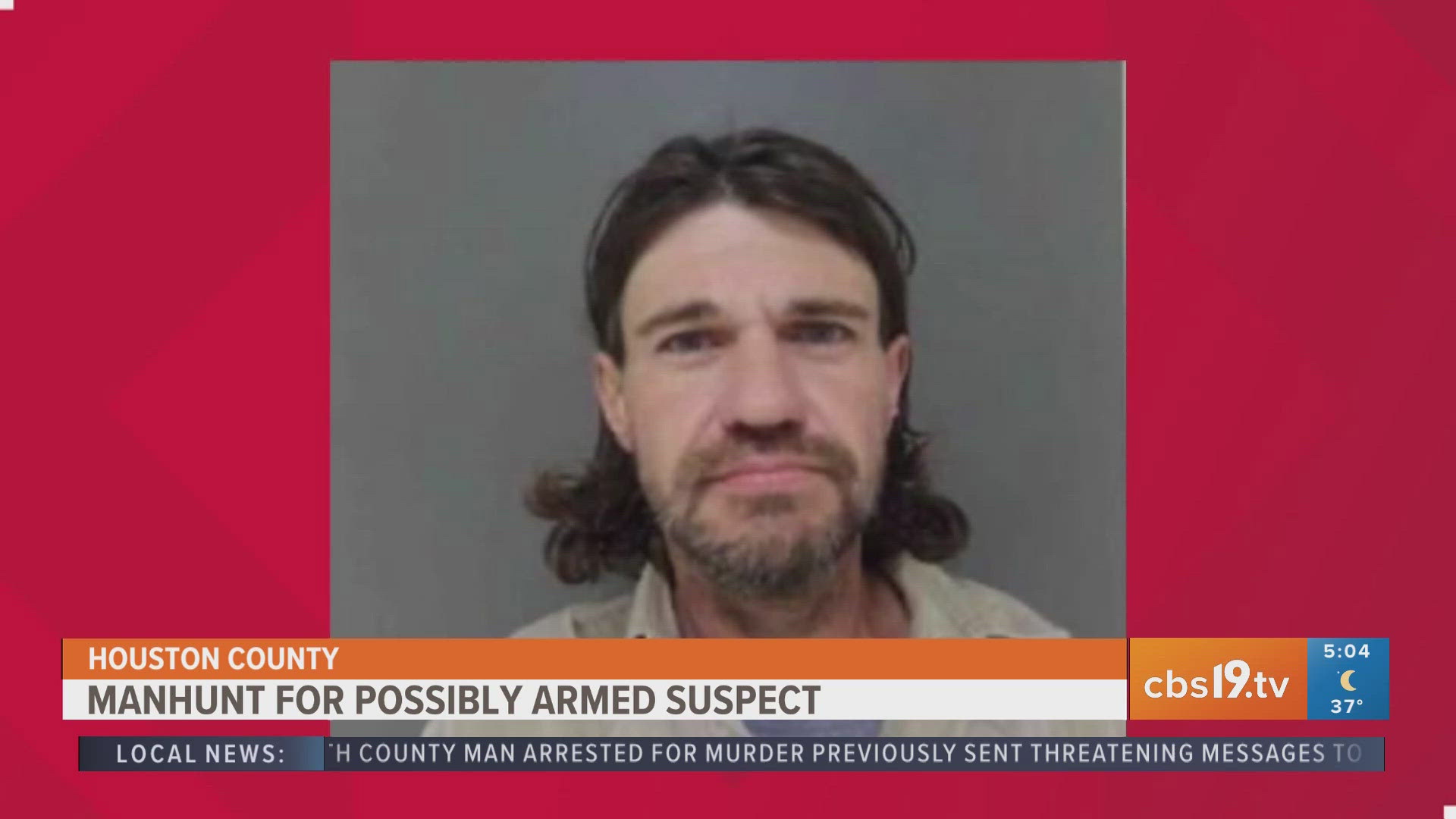 Manhunt underway in East Texas for 'possibly armed' suspect | cbs19.tv