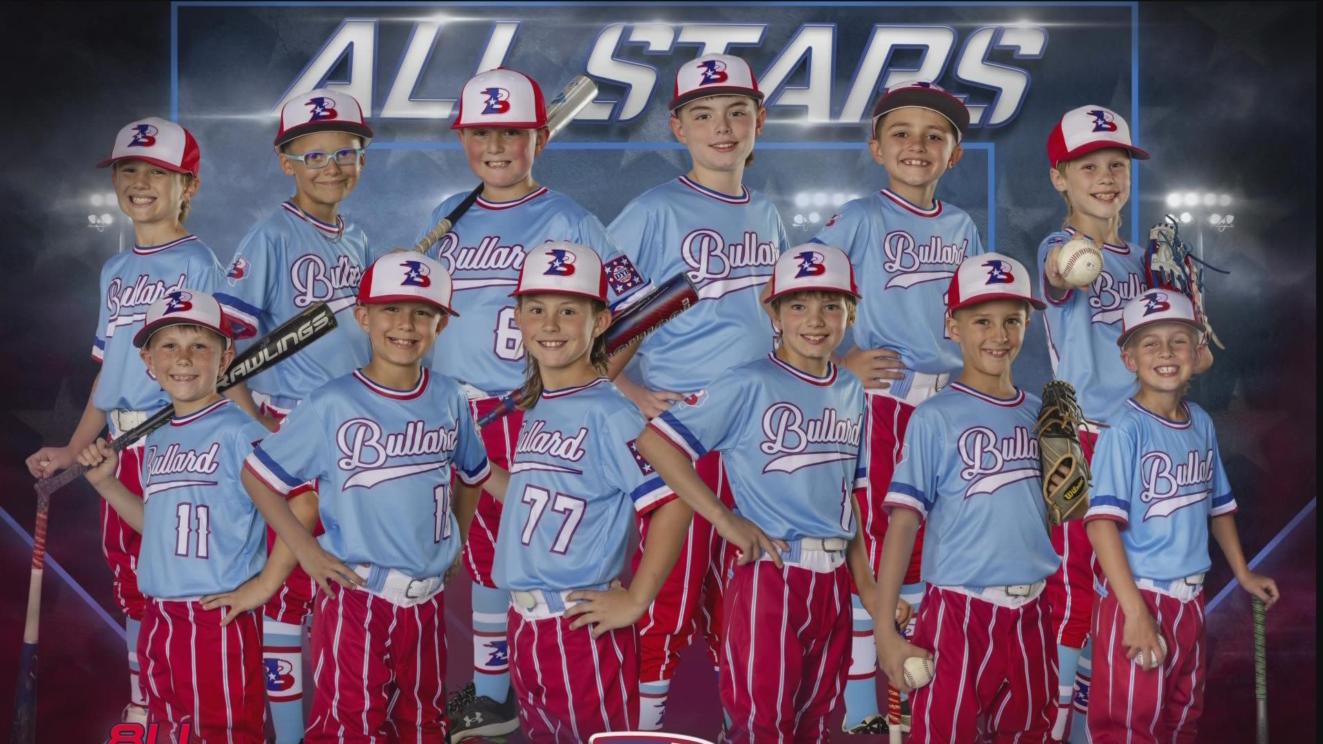Bullard baseball team is raising money for the Youth World Series