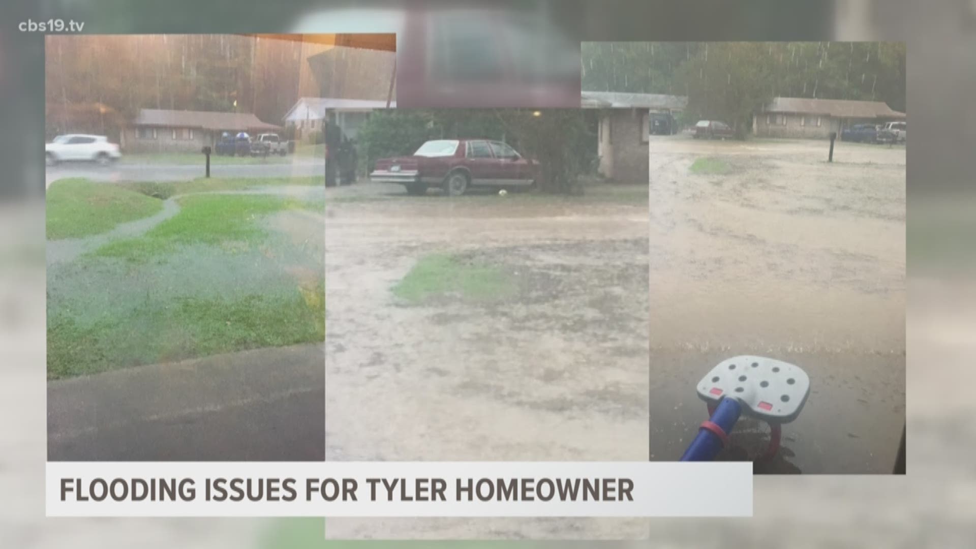 One Tyler family has endured years of flooding damage at their home. Now, short on patience and unable to safely live at the home, the family says something needs to be done to put an end to the problem.