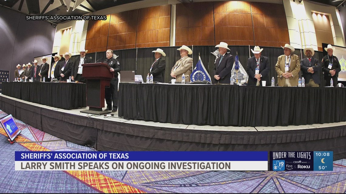 President Of The Sheriffs Association Of Texas Speaks On Ongoing Investigation Of Executive 