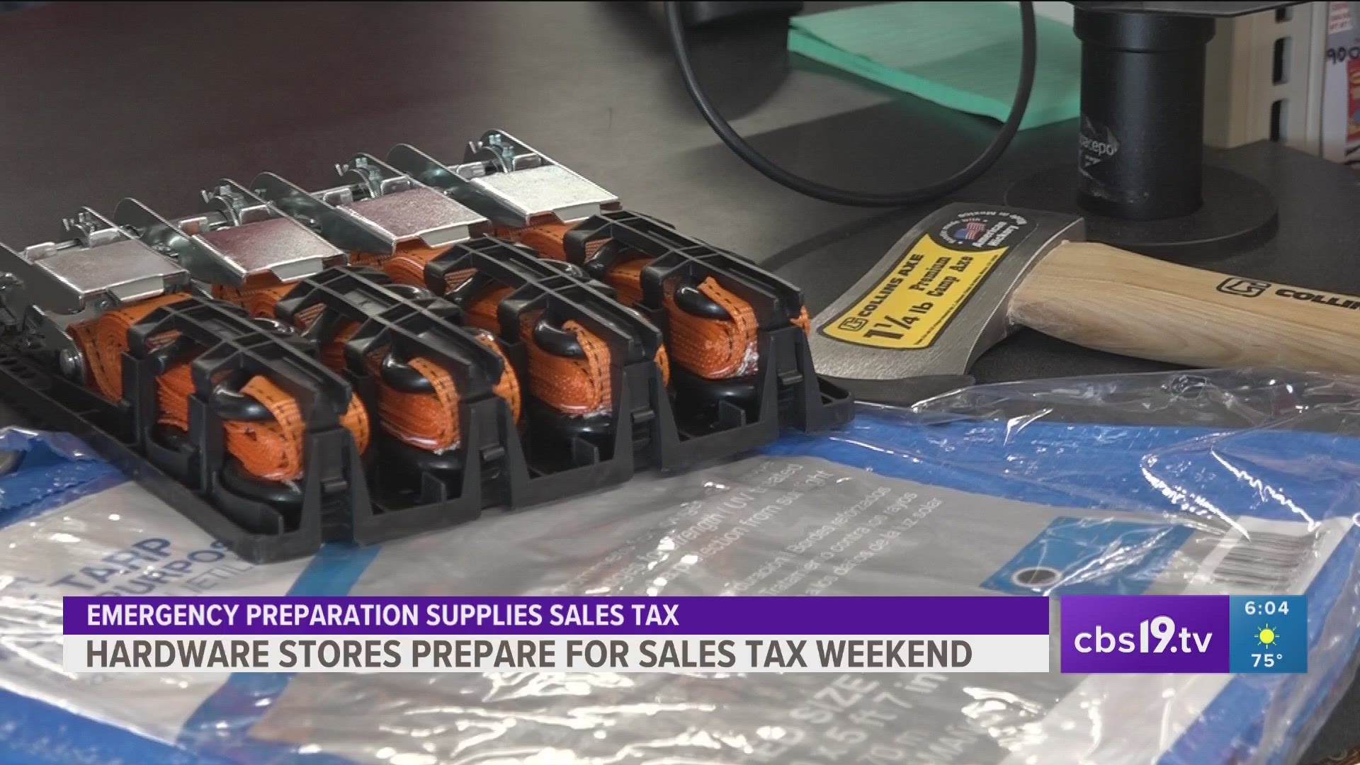 Emergency preparation supplies sales tax holiday this weekend cbs19.tv