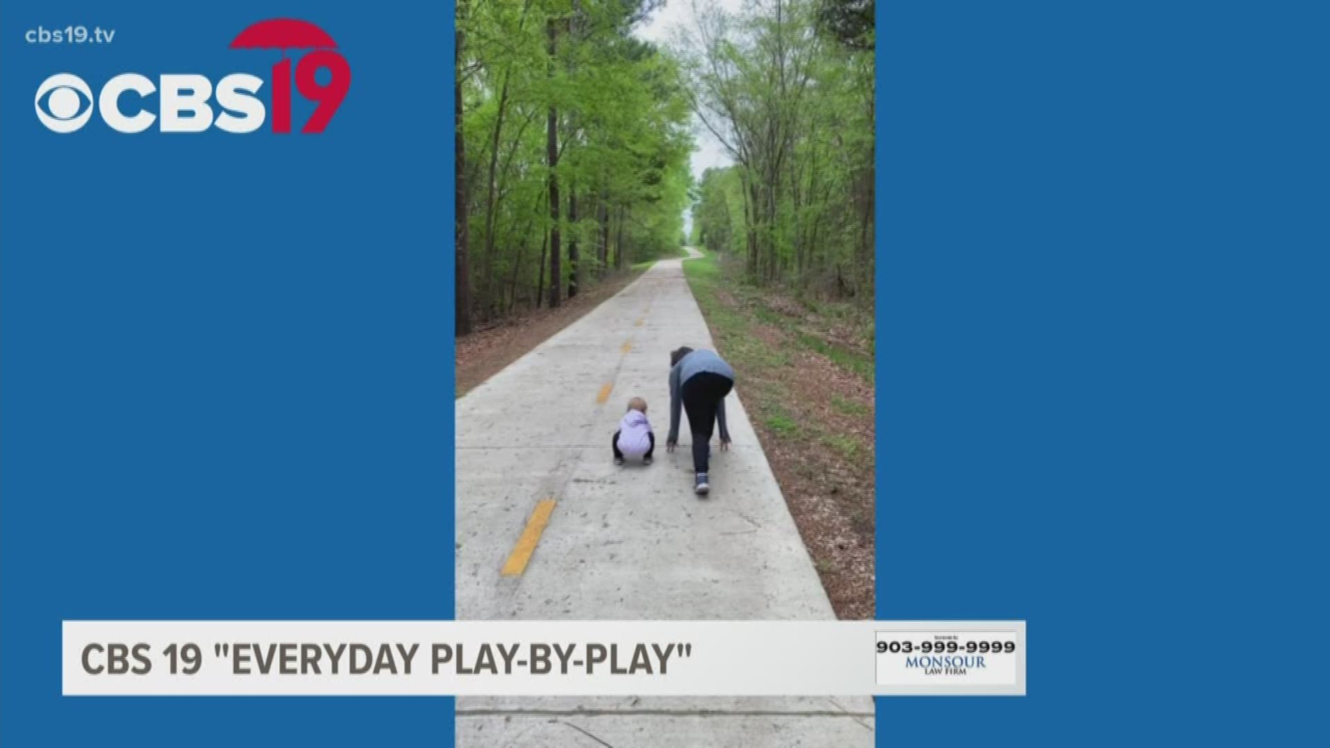To have Johnny Congdon or Tina Nguyen show your #EverydayPlayByPlay: 1) Record a video; 2) Text "PLAY" to (903) 600-2600; 3) We'll send you a link to upload it!