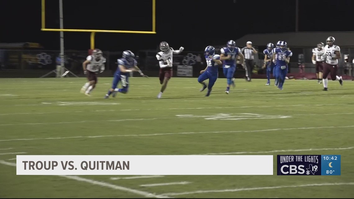 UNDER THE LIGHTS: Troup vs. Quitman