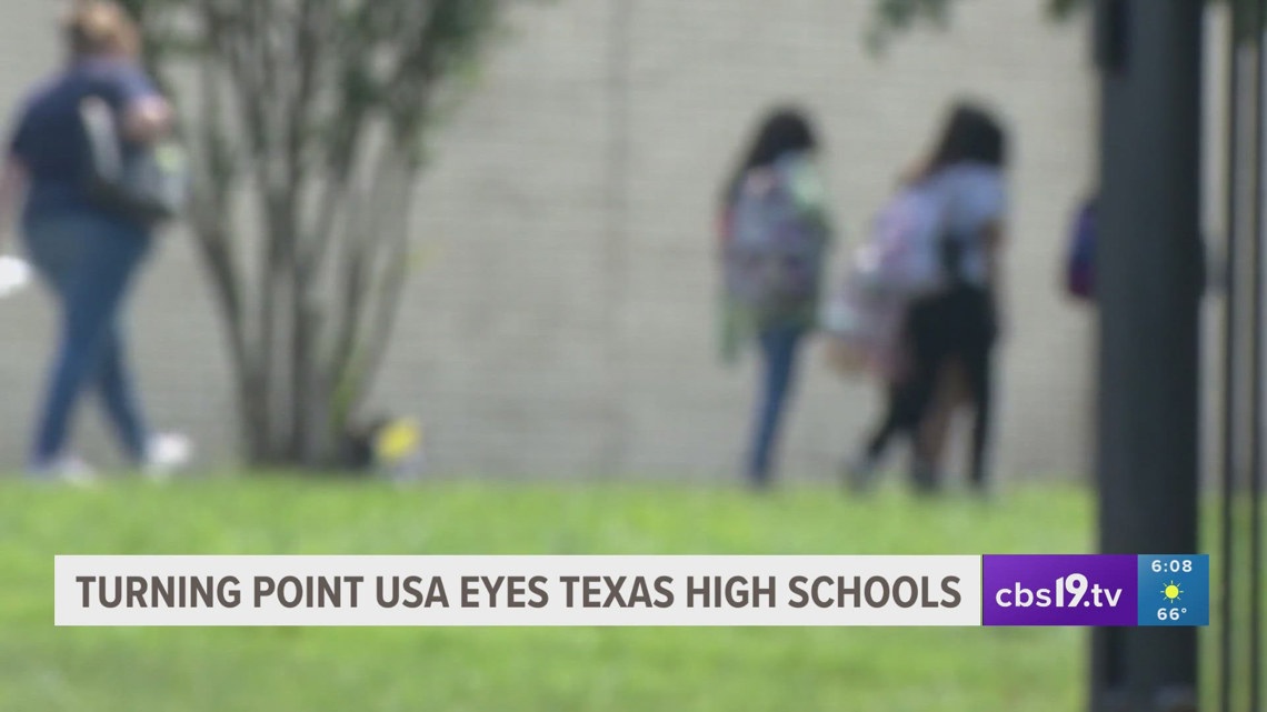 Turning Point USA meets with Texas education chief to discuss presence in high schools