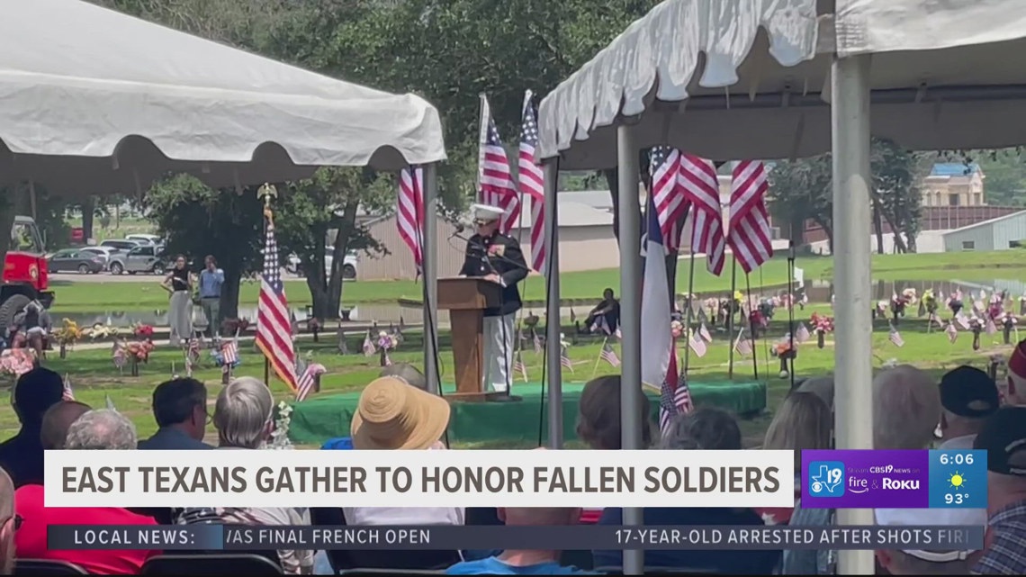 Community comes out to support fallen soldiers in Memorial Day - Vimarsana News