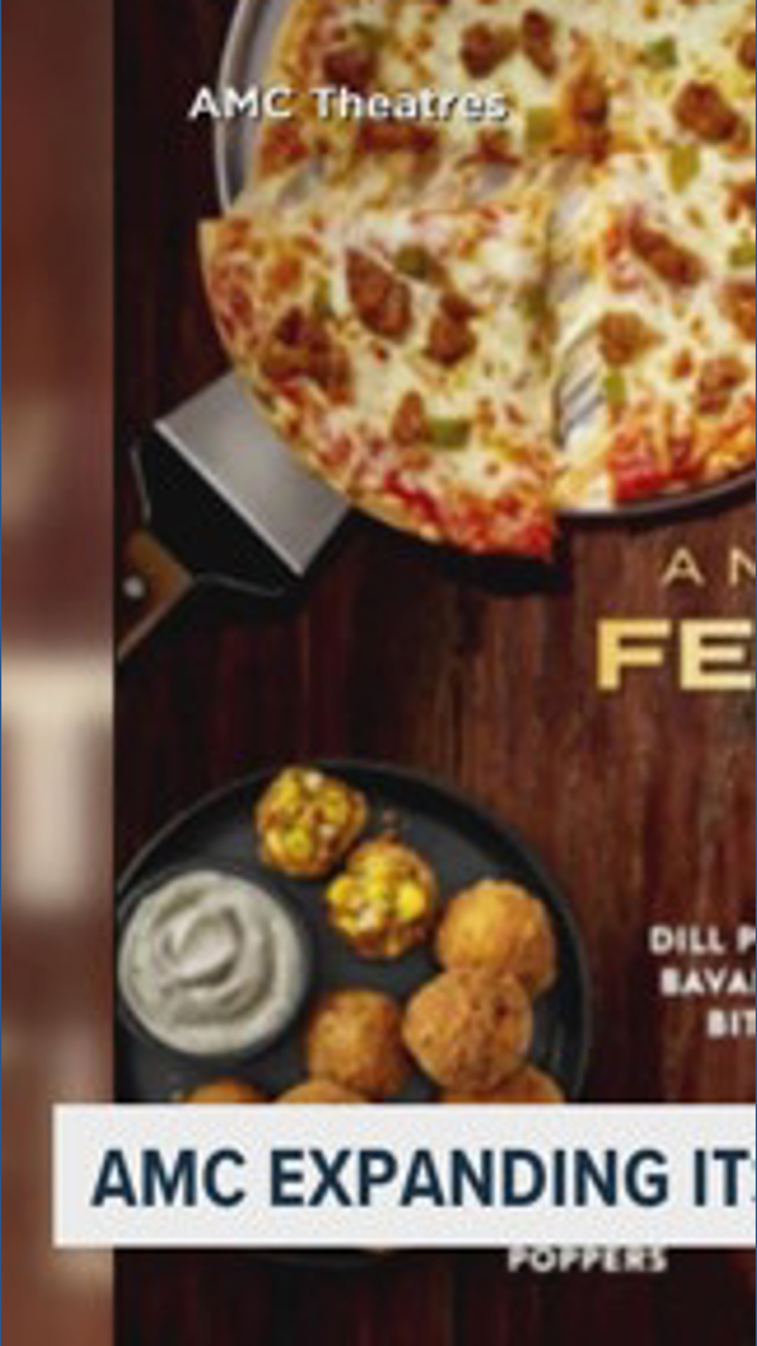 AMC expands summer menu with new snack and pizza items | cbs19.tv
