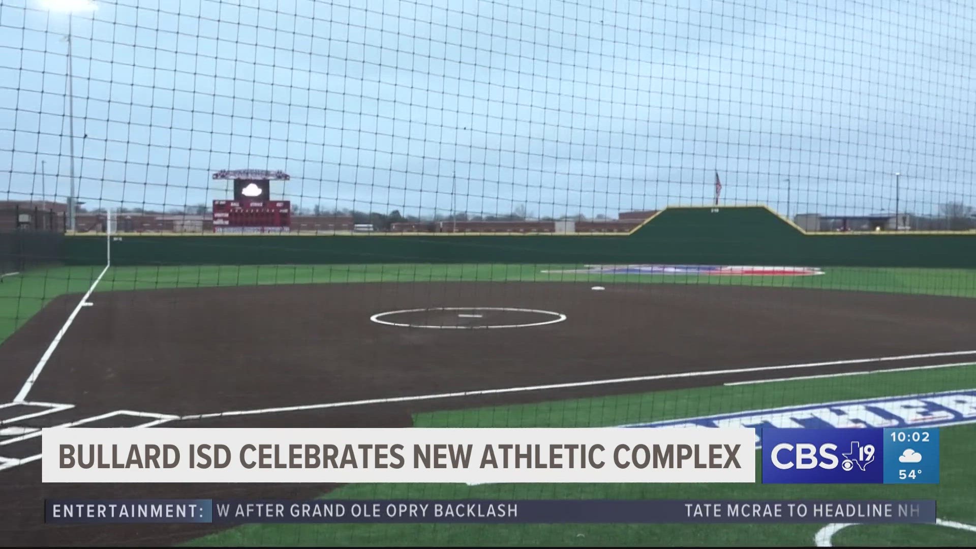 A new baseball field, softball field, batting cages, press boxes, snack shack and 12 tennis courts headline Bullard ISD’s state of the art complex.