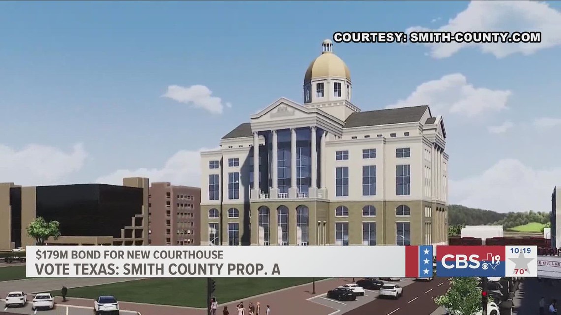 Smith County to get new courthouse, parking garage thanks to voters