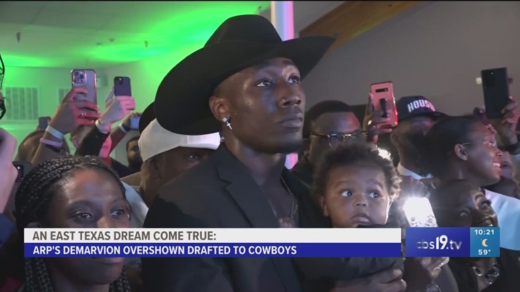 A DREAM COME TRUE: DeMarvion Overshown drafted to the Dallas Cowboys