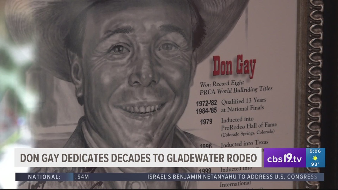 Don Gay proudly represents Gladewater Roundup Rodeo for decades - Vimarsana News