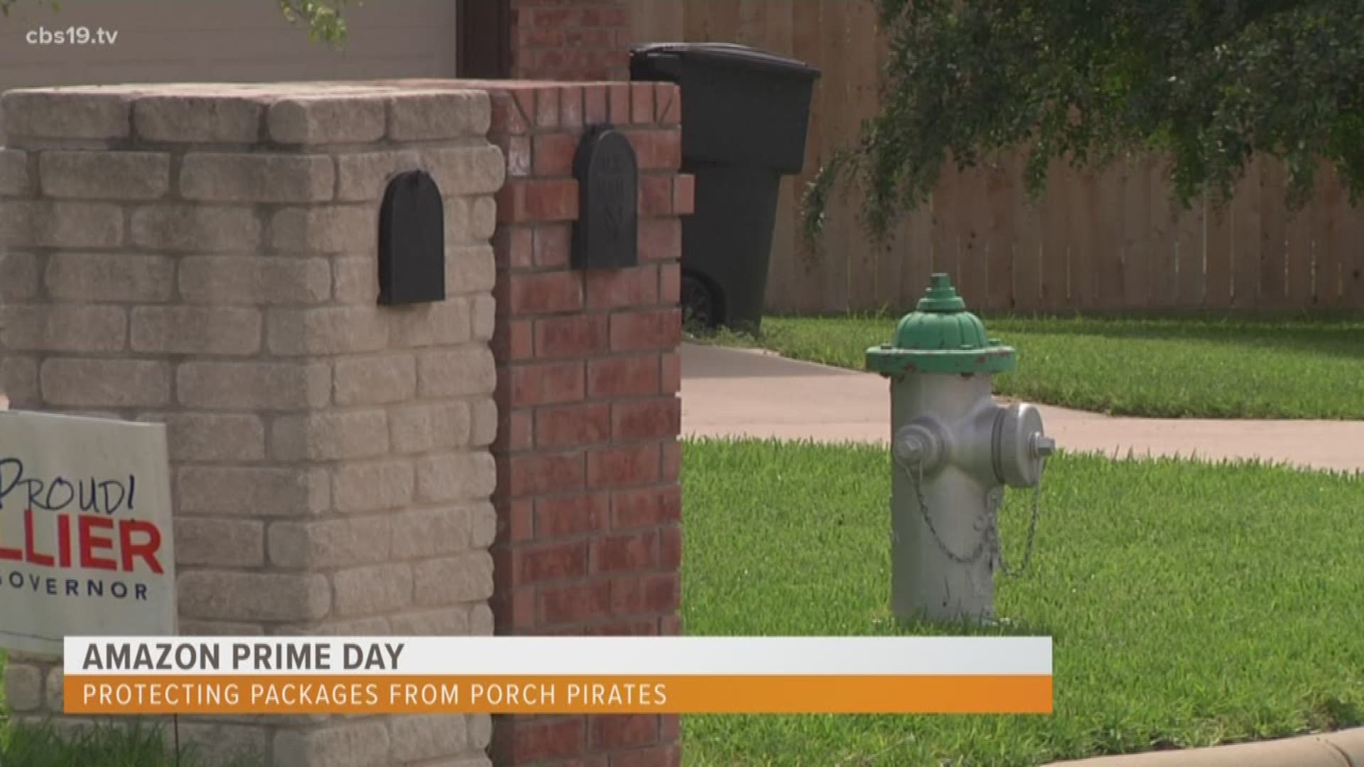 While you may be making the most of your 'Prime Day' deals. It's also good to remember it's a prime time for cyber thieves and porch pirates to strike.
