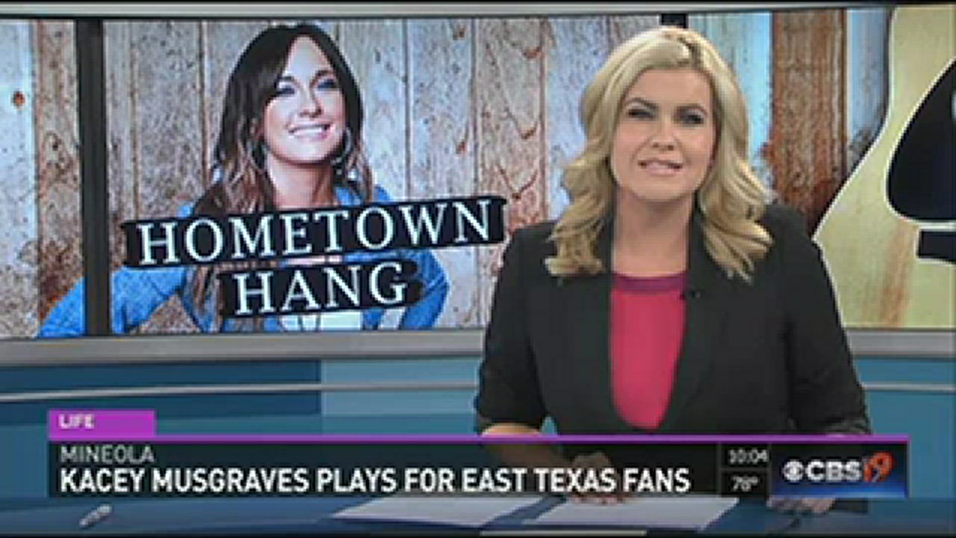 Kacey Musgraves performs for ETX fans in Mineola