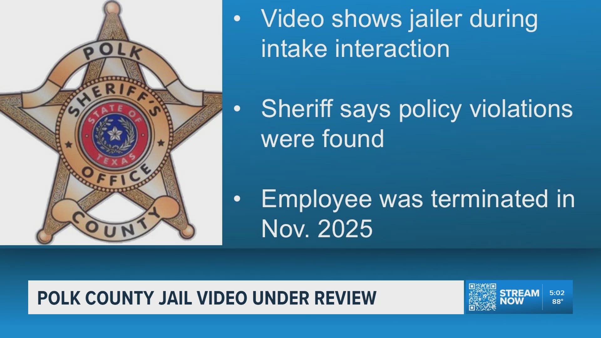 Polk County jailer fired after investigation into inmate misconduct ...