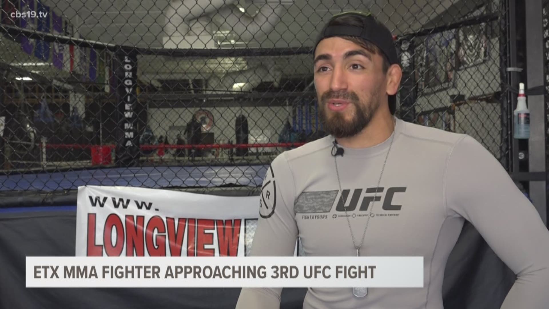 Work, train, sleep, repeat. That’s the every day routine of Longview MMA fighter Kevin Aguilar, who will be entering the UFC octagon for the third time next Saturday.