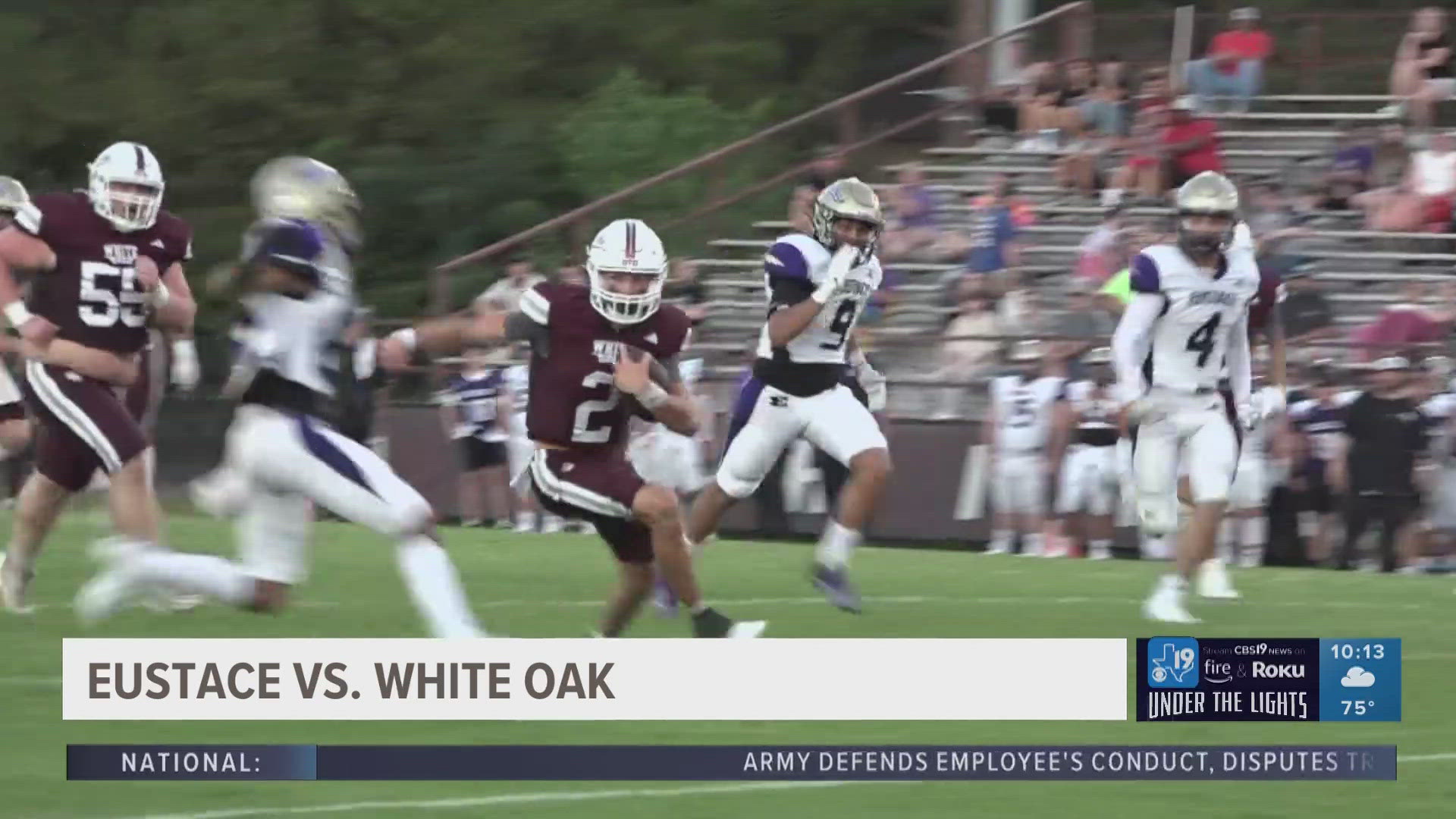 For more East Texas high school football action, visit https://www.cbs19.tv/under-the-lights.