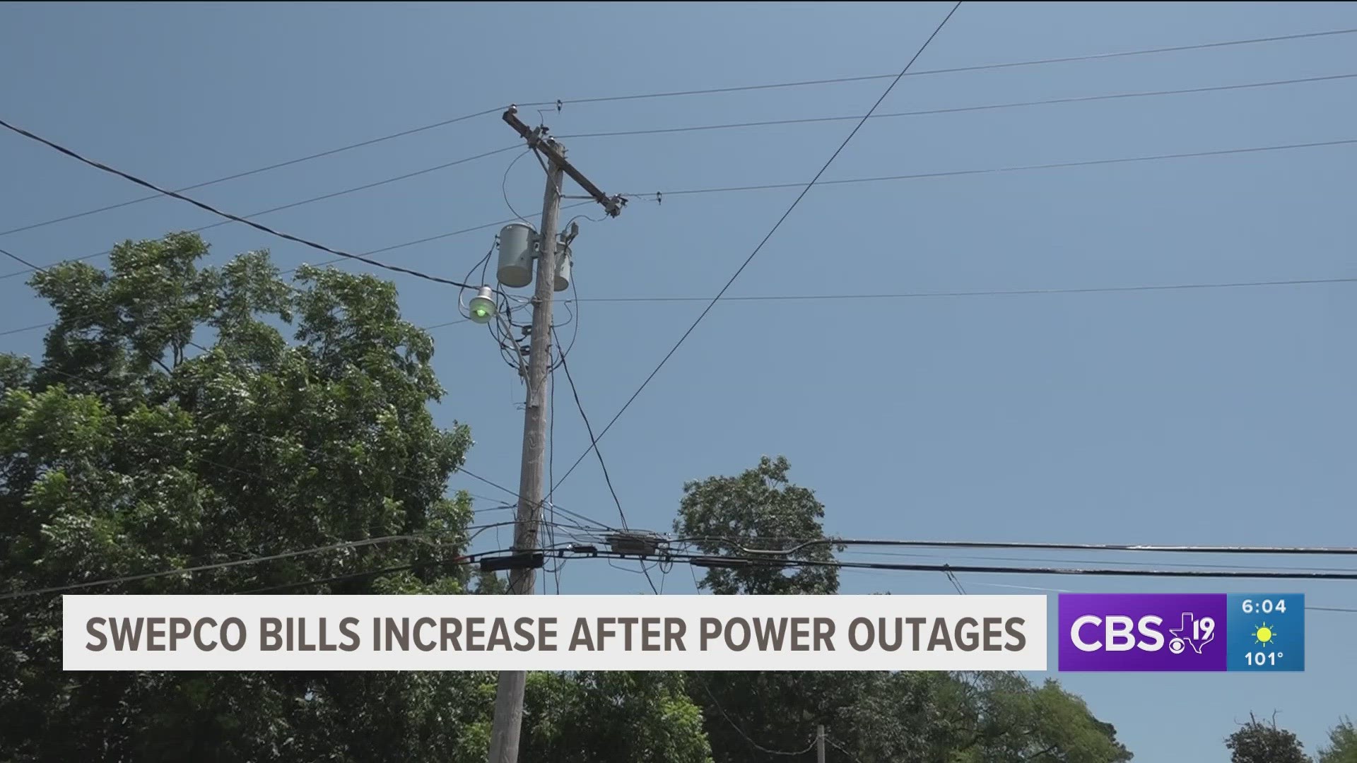 SWEPCO customers see increase in bill after power outage | cbs19.tv