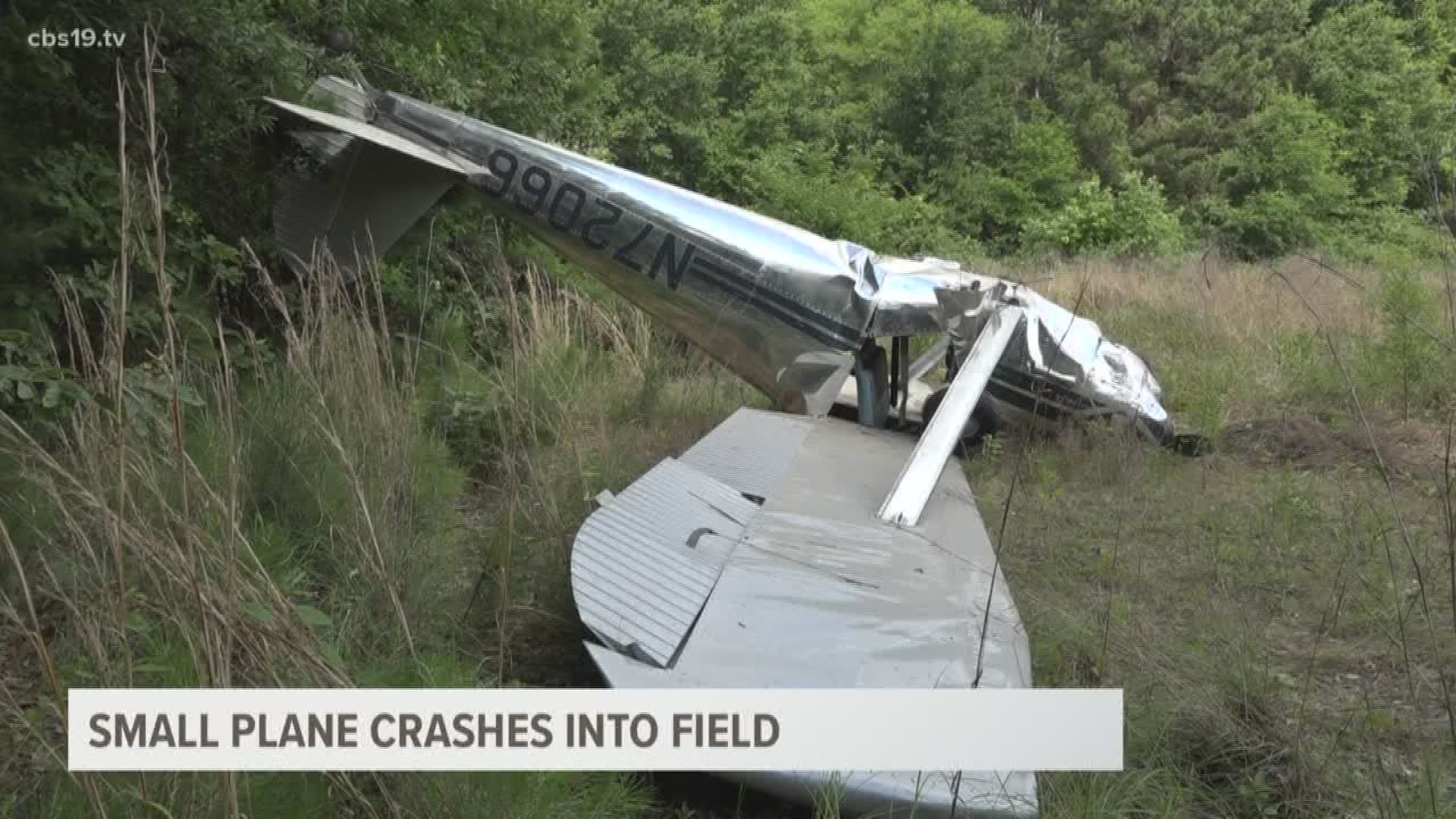 It was a close call for two men in Longview after the small plane they were flying crashed into a field shortly after takeoff. 