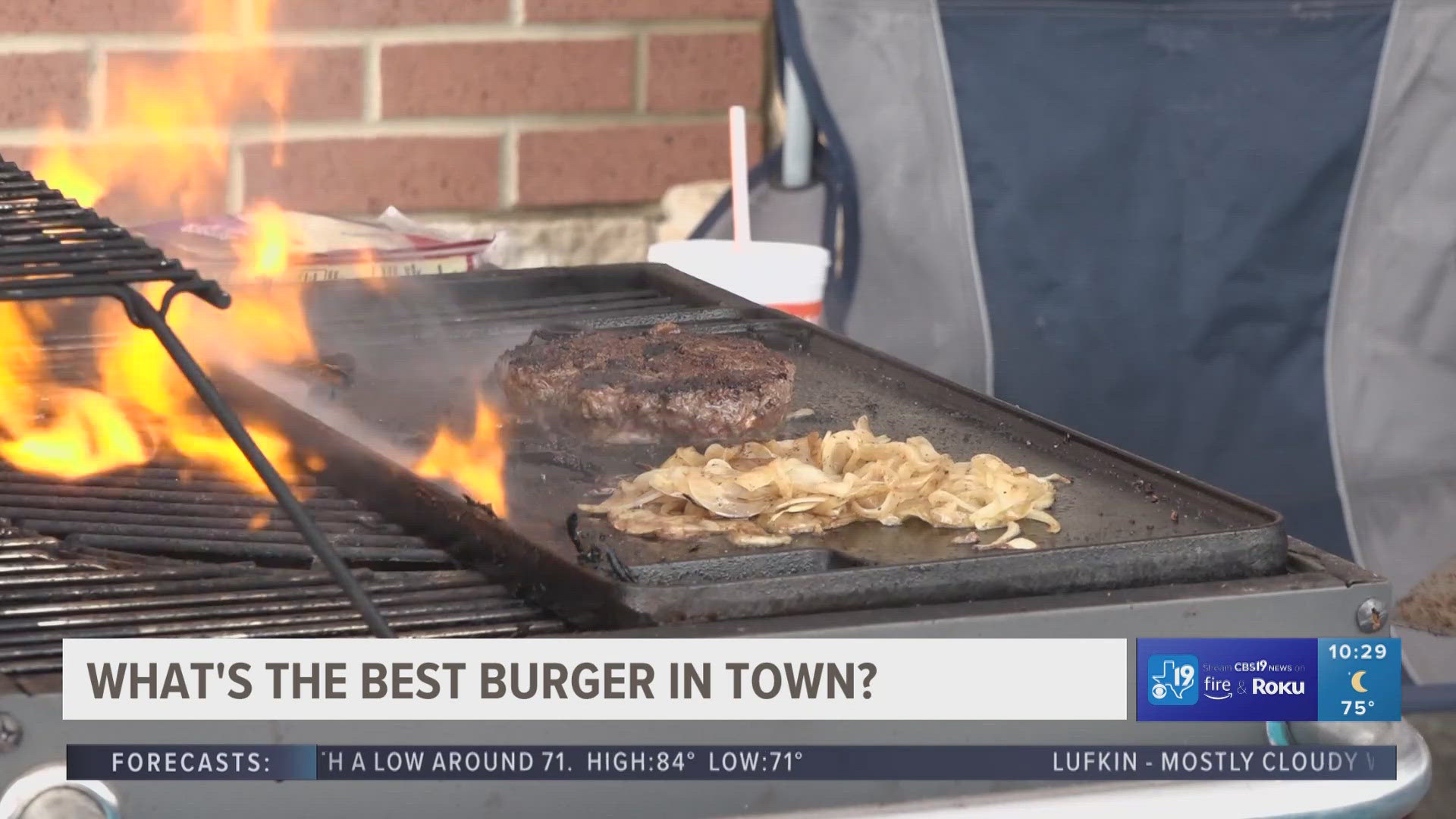 Competitors fired up their grills in a friendly competition to showcase their skills in grilling an All-American cookout classic for the chance to win $500.